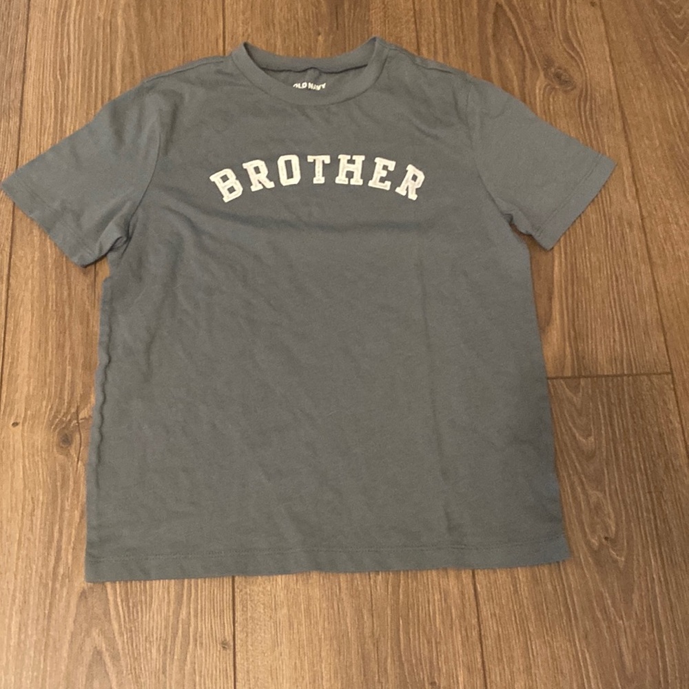 Old navy “brother” kids size M T-shirt